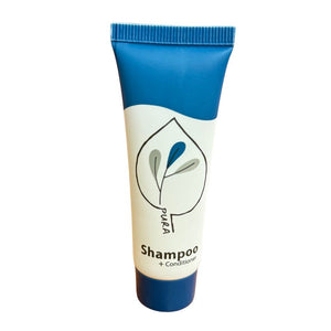Pura Collection Shampoo & Conditioner Tubes – 0.86 oz, Case of 288