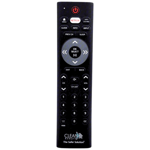 SCR10 Clean Remote – Streaming and Casting System Remote Control for LG, Samsung, Philips & RCA TVs
