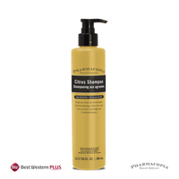 Pharmacopia Citrus Shampoo - 12.0 FL. OZ. / 360ML Bottle - Best Western Plus Exclusive