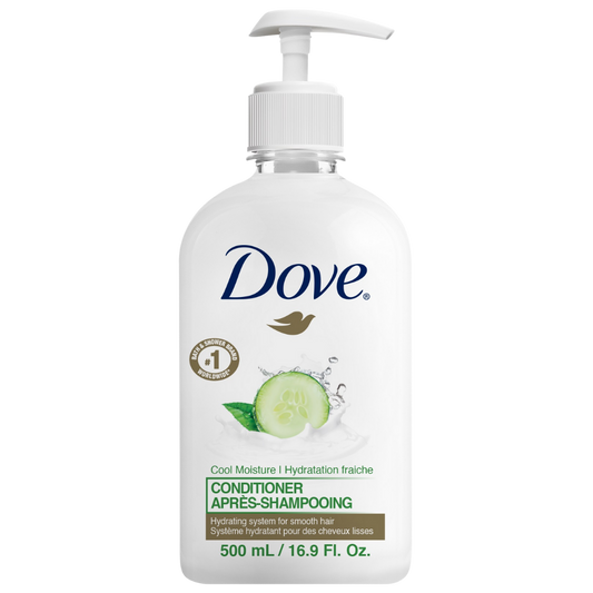 Dove Cool Moisture Conditioner – 500 mL Dispenser, Case of 24