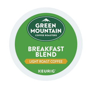 Green Mountain Coffee Roasters® Breakfast Blend – Light Roast, Regular, 96/Case