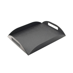 Black Coffee Service Tray with Handle – 11" x 14", 12/Case