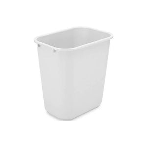 White Wastebasket – 14qt, Generic, Alta, 12/Case