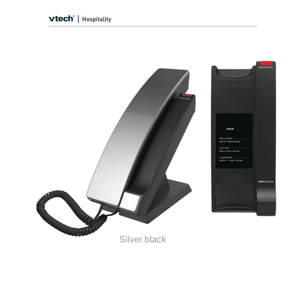 Phone, CTM-A2315 Corded 1 line, Color:Silver & Black