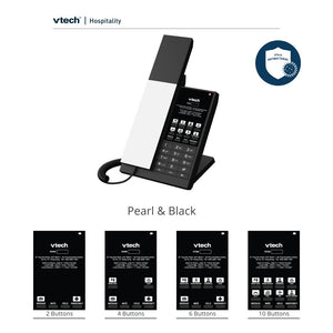 Phone, NG-A3211 Corded 1 line, Color:Pearl & Black