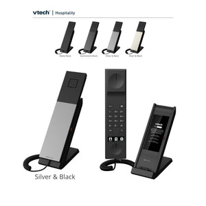 Phone, NG-A3311 corded 1 line, Color:Silver & Black