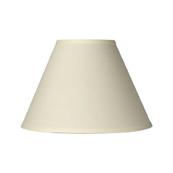 Large Plain Lamp Shade Beige
