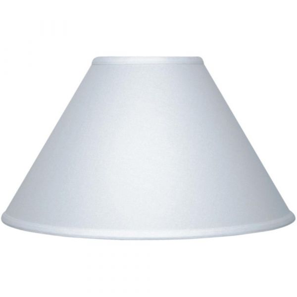 Large Plain Lamp Shade White