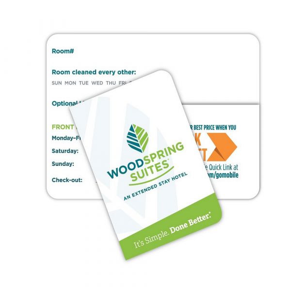 Woodspring Suites Envelope for Keycard