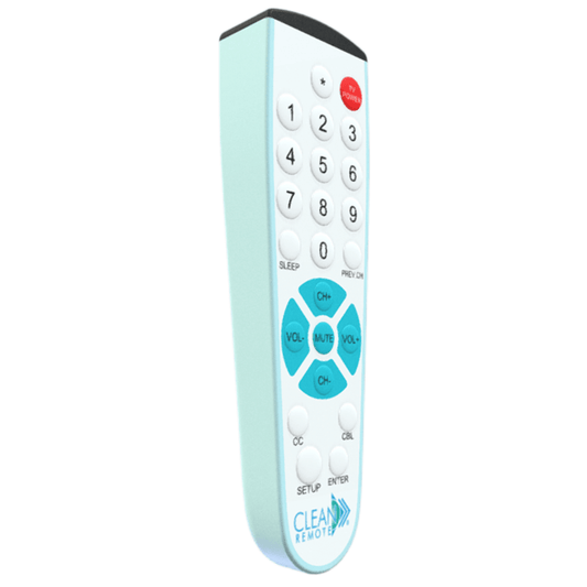 CR1R Clean Remote – Universal TV and Cable Box Remote Control for Hospitality and Healthcare