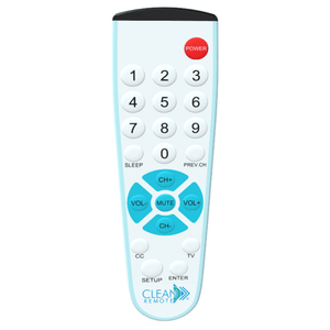 CR1 Clean Remote – Universal TV Remote Control for Hospitality and Healthcare
