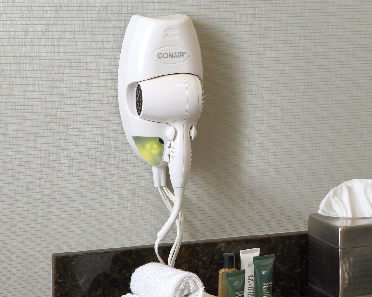 Conair 1600 Watt Wall Mount Dryer White - 134W