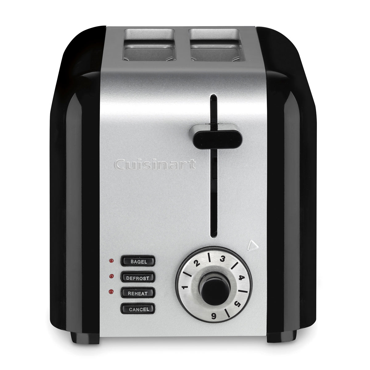 Conair 2-Slice Toaster Black w/ Stainless - CPT-320WH