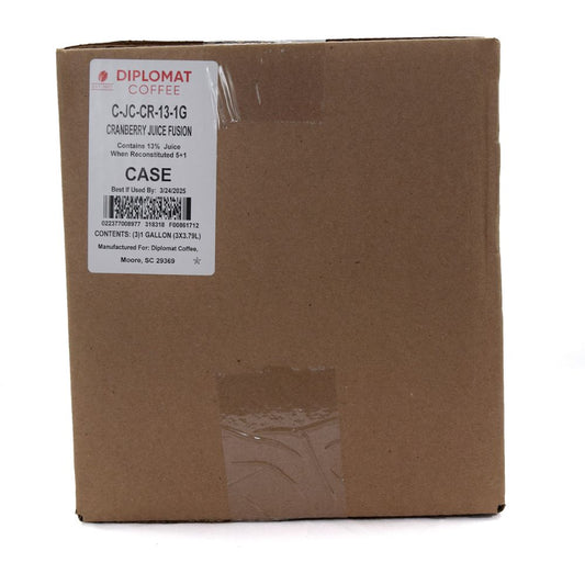 Lobby Program - 13% Cranberry Juice Blend Concentrate – 1 Gallon, Case of 3 (C-JC-AP-100-1G)