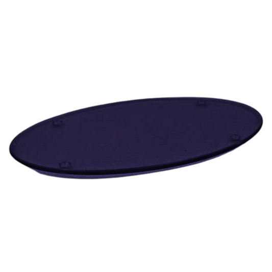 Black Oval Amenity Tray – 8" x 4.25", 50/Case