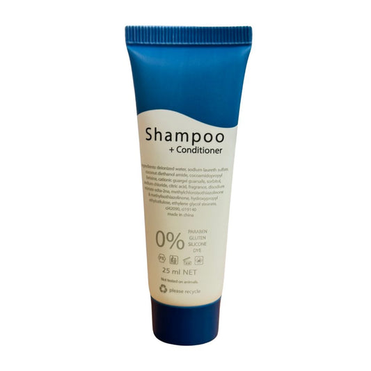 Pura Collection Shampoo & Conditioner Tubes – 0.86 oz, Case of 288