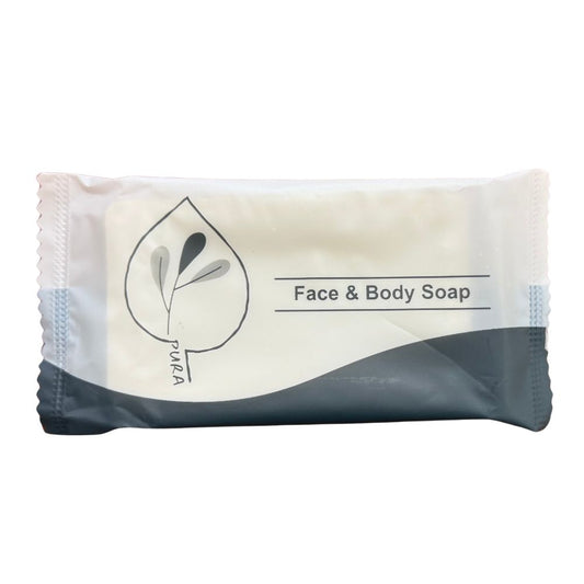 Pura Collection Face & Body Soap – 1.5 oz, Candy Wrapped, 500/Case