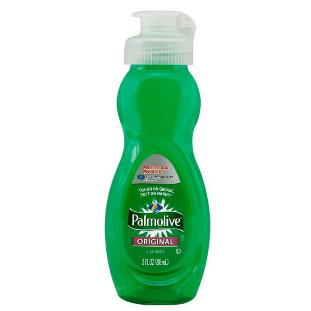 PALMOLIVE Dishwashing Liquid, Original Scent, 3 oz Travel Bottle (Case of 72)