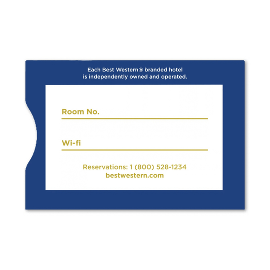 Best Western Rewards Key Envelopes S-KEN-BWR-2009