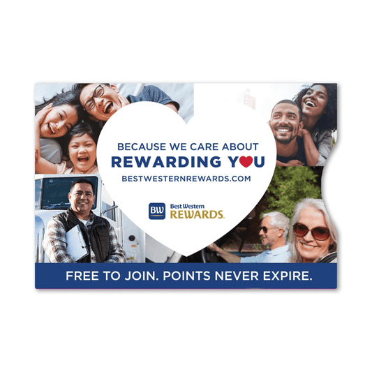 Best Western Rewards Key Envelopes S-KEN-BWR-2009