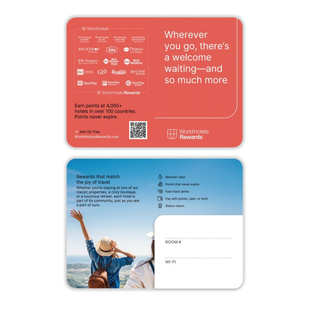 WorldHotels Rewards Key Folders (S-KFL-WHR-2605)
