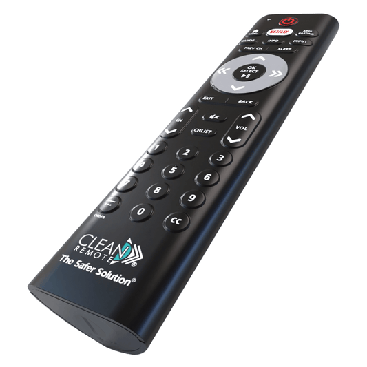 SCR10 Clean Remote – Streaming and Casting System Remote Control for LG, Samsung, Philips & RCA TVs