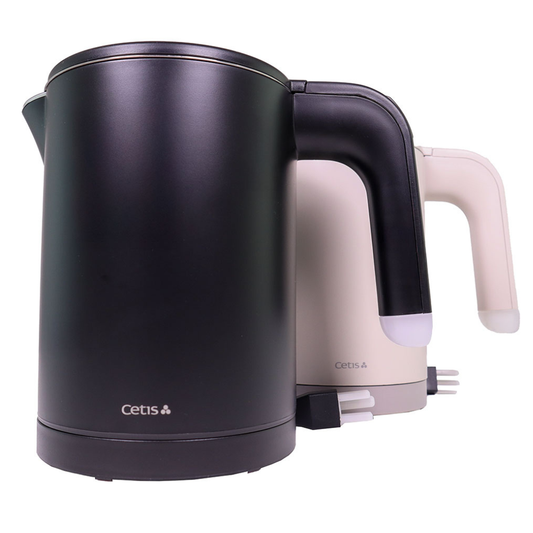 Cetis K-608 Electric Kettle, 0.8L — Black or Grey