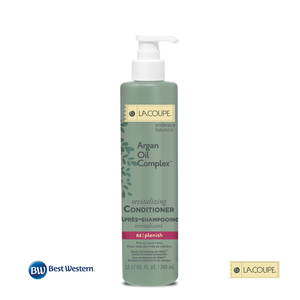 LaCoupe Conditioner Dispenser - 12.0 FL. OZ. / 360ML Bottle - Best Western Exclusive