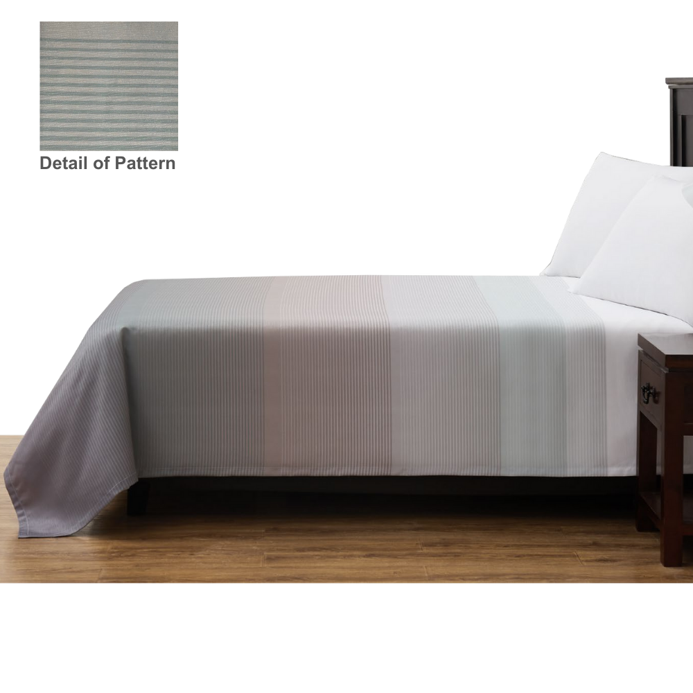 Misty Gradient – King Size – 112" x 104" For Quality Inn by Choice Hotels