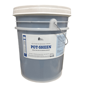 Pot Sheen – Fast-Acting Liquid Pot and Pan Detergent (5-Gallon Container)