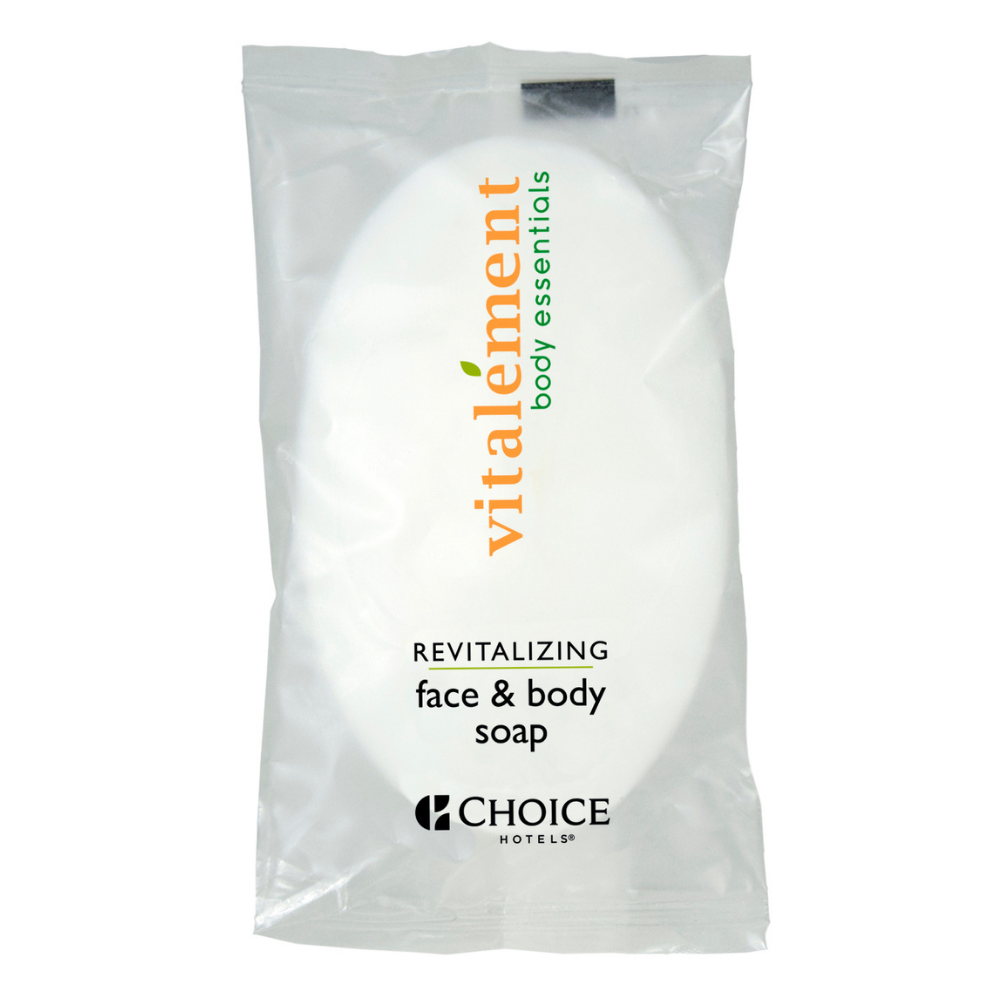 Vitalement Face & Body Soap 23g (Case of 500) – Choice Hotels Guest Amenity