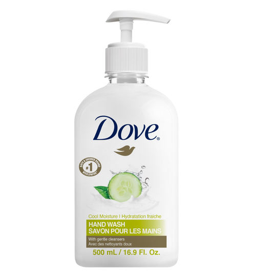 Dove Cool Moisture Hand Wash – 500 mL Dispenser, Case of 24