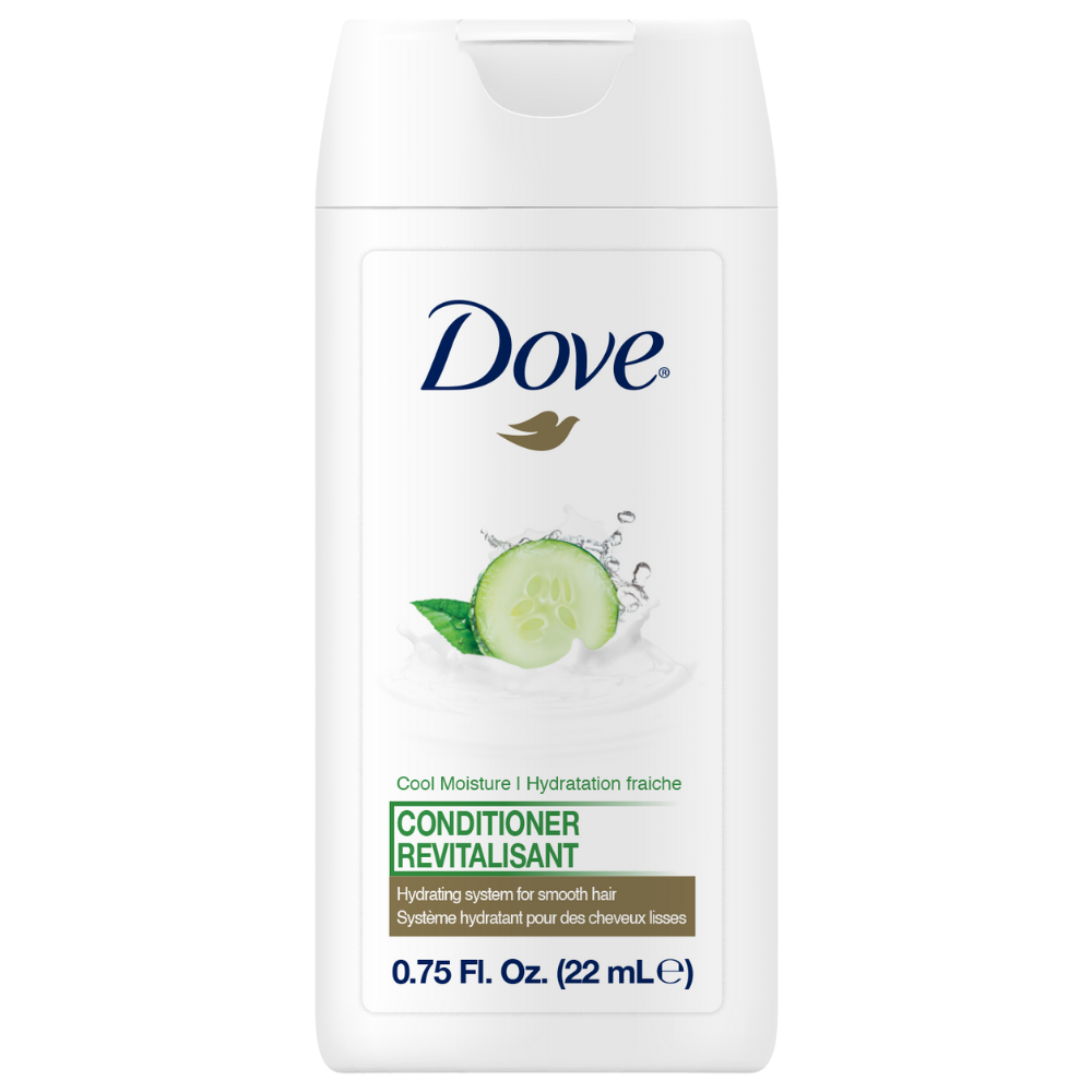 Dove Cool Moisture Conditioner – 22 mL Mini, Case of 192