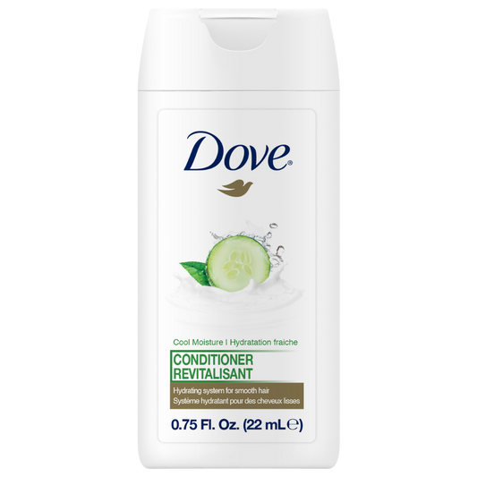 Dove Cool Moisture Conditioner – 22 mL Mini, Case of 192