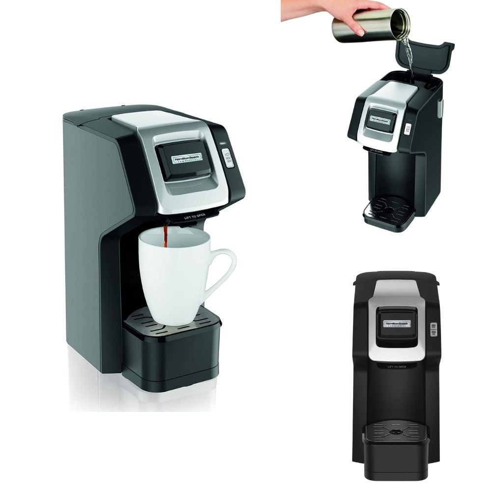 Hamilton Beach 4-Cup Coffee Maker with Auto Shutoff and Glass Carafe – Black, 6/Case (Model: HDC500D)
