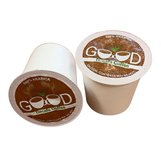GOOD Classic Arabic Single Serve Coffee – Decaf Roast, 100/Case