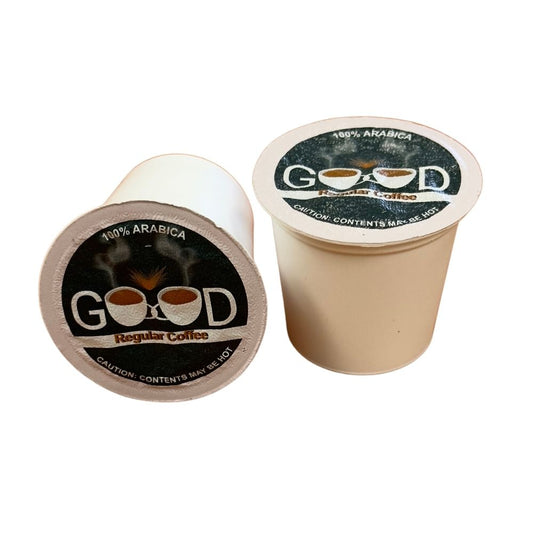 GOOD Classic Arabic Single Serve Coffee – Regular Roast, 100/Case