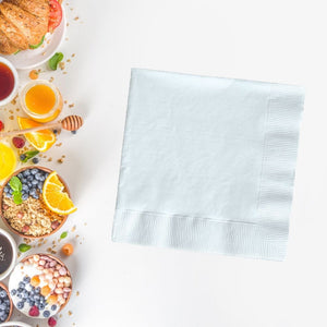 Beverage Napkins – 1/4 Fold, 9.2" x 9.2", 4,000 per Case for Hotels