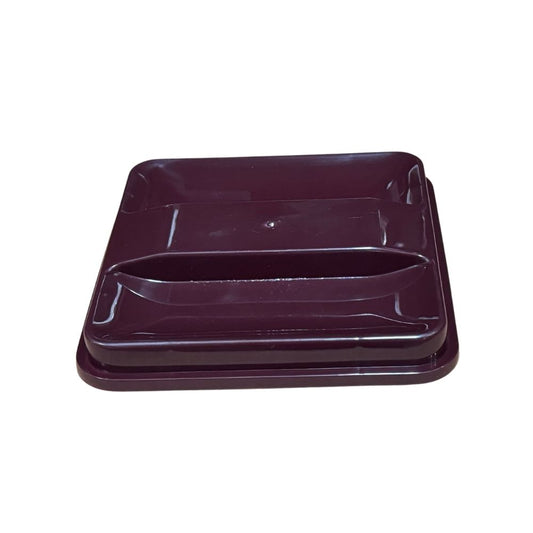 Ice Bucket Lid – Walnut, Square, 72/Case