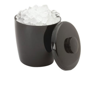 Round Ice Bucket – Black, 3QT, 48/Case
