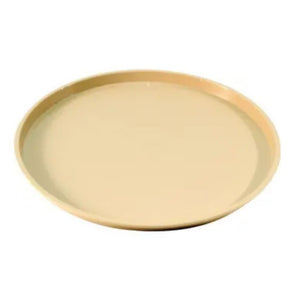 Round Tray – Beige, 14" Diameter, 24/Case
