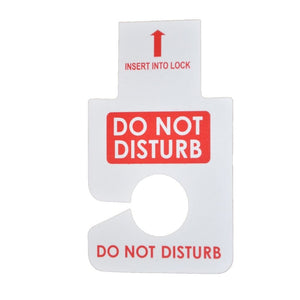 Keyless DND Sign – Small, 100/Case, Generic