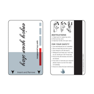 Key Card – 500/Case, Glossy Finish, Magnetic Stripe