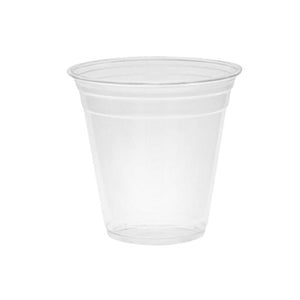 9oz Translucent Plastic Cups - Unwrapped - 2500 per Case