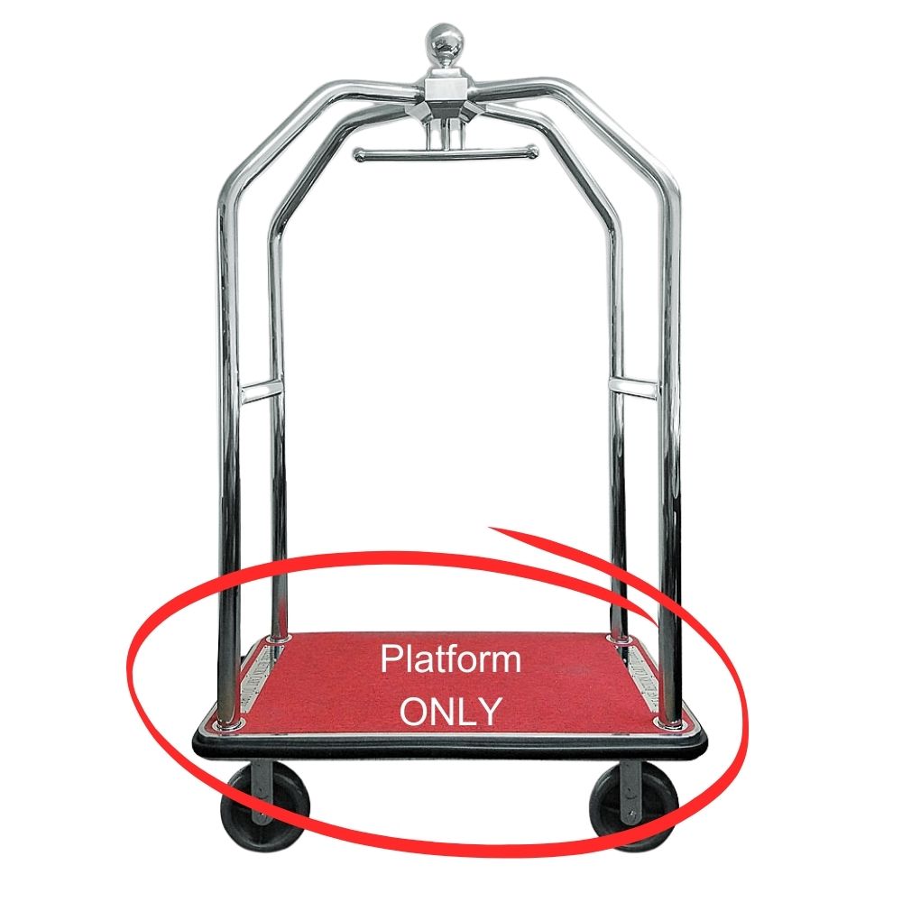 Bellman’s Cart Platform – Red Carpet Base