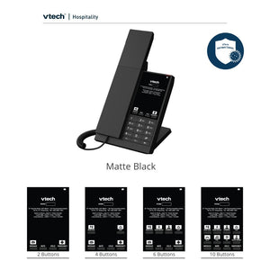 Phone, NG-A3211 Corded 1 line, Color:Matte Black