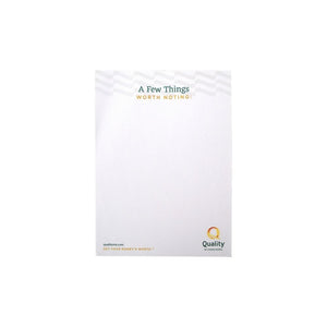 Quality Inn Memo Pads – 4" x 6", Case of 1,000