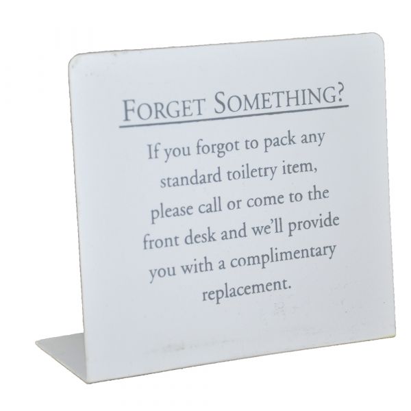 Forgetseomthing Sign