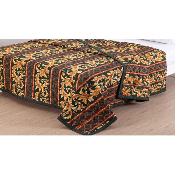Bed Spread Reversible Tropic Green