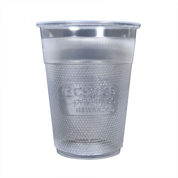 Plastic Cups Choice Privileges Wrapped Embossed 9oz Wrapped